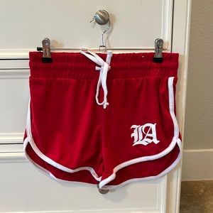 NWOT Rue21 Red LA shorts